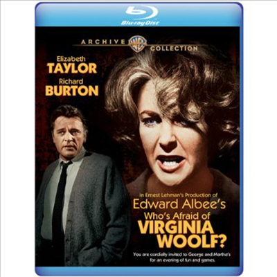 Who's Afraid of Virginia Woolf? (누가 버지니아 울프를 두려워하랴) (한글무자막)(Blu-ray)