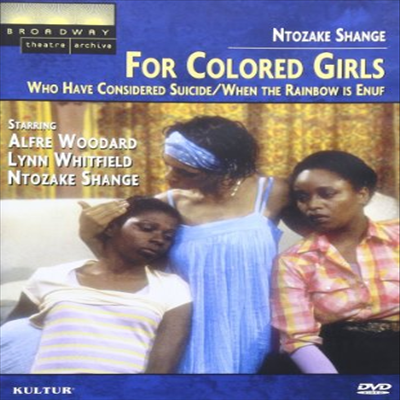 For Colored Girls : Who Have Considered Suicide/When the Rainbow Is Enuf: Broadway Theatre Archive (포 컬러드 걸스)(지역코드1)(한글무자막)(DVD)