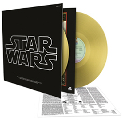 John Williams - Star Wars: Episode IV - A New Hope (스타워즈 에피소드 4: 새로운 희망) (Soundtrack) (Ltd. Ed)(Gatefold)(Gold Vinyl)(180G)(2LP)