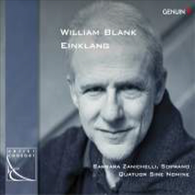 윌리엄 블랑크: 현악 사중주 작품집 (William Blank: Book for String Quartet)(CD) - Barbara Zanichelli