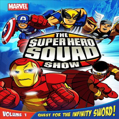 The Super Hero Squad Show 1 (슈퍼 히어로 스쿼드 쇼 1)(지역코드1)(한글무자막)(DVD)