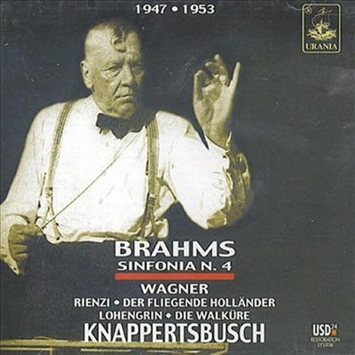 브람스: 교향곡 4번 & 바그너: 서곡집 (Brahms: Symphony No.4 & Wagner: Overtures)(CD) - Hans Knappertsbusch