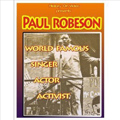 World Famous Singer Actor & Activist Paul Robeson (폴 로브슨)(한글무자막)(DVD)