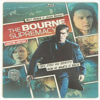 Bourne Supremacy (본 슈프리머시) (한글무자막)(Blu-ray Steelbook+DVD)