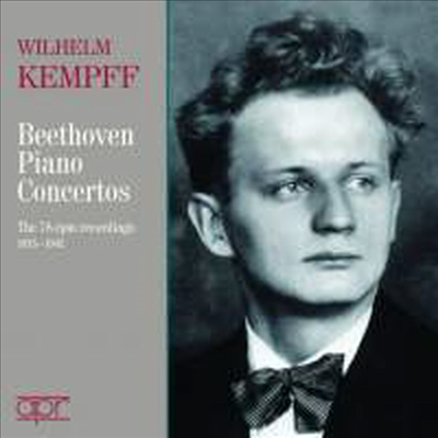 베토벤: 피아노 협주곡 1번, 3번, 4번 &amp; 5번 (Beethoven: Piano Concertos Nos.1, 3, 4 &amp; 5) (2CD) - Wilhelm Kempff
