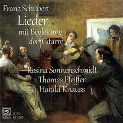 슈베르트: 기타 반주가 있는 가곡집 (Schubert: Lieder with Guitar)(CD) - Rosina Sonnenschmidt