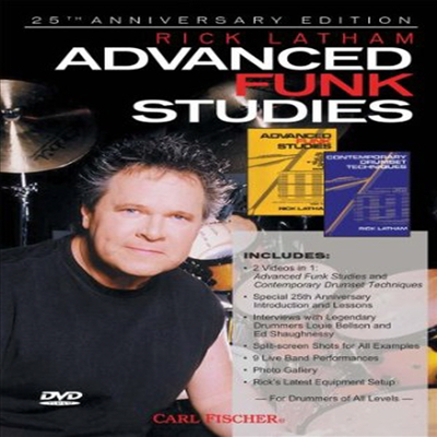 Advanced Funk Studies/Contemporary Drumset Techniques (어드밴스드 훵크 스튜디스)(지역코드1)(한글무자막)(DVD)