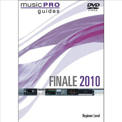 Musicpro Guides: Finale 2010 - Beginner Level (뮤직 프로 가이드 큐베이스)(지역코드1)(한글무자막)(DVD)