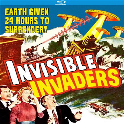 Invisible Invaders (1959) (인비저블 인베이더) (한글무자막)(Blu-ray)