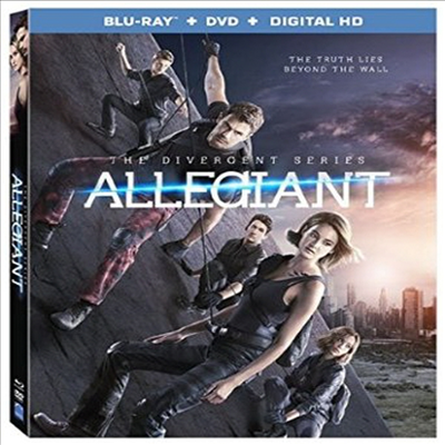 Divergent Series: Allegiant (다이버전트 시리즈: 얼리전트) (한글무자막)(Blu-ray)