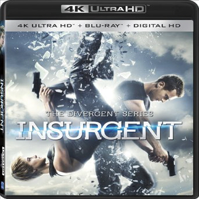 The Divergent Series: Insurgent (다이버전트 시리즈: 인서전트) (한글무자막)(4K Ultra HD + Blu-ray + Digital HD)