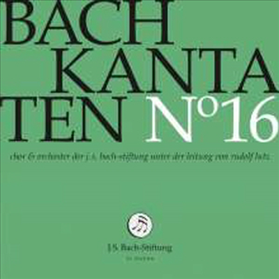 바흐: 칸타타 작품 16집 (Bach: Cantatas Vol.16)(CD) - Rudolf Lutz