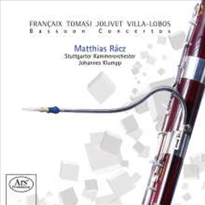 프랑세, 토마시, 졸리베, 빌라-로보스: 바순 협주곡 (Francaix, Tomasi, Jolivet, Villa-lobos: Bassoon Concertos) (SACD Hybrid) - Matthias Racz