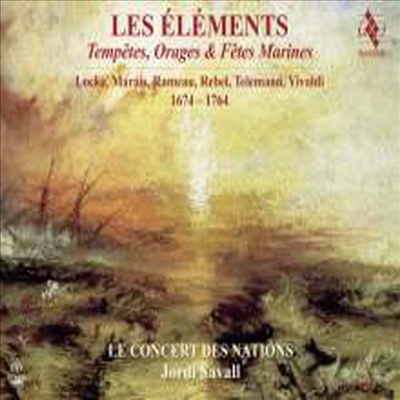 조르디 사발 - 바로크의 명작 (Jordi Savall: Rebel, Locke, Vivaldi, Marais, Telemann & Rameau - Les Elements) (2SACD Hybrid)(Digipack) - Jordi Savall