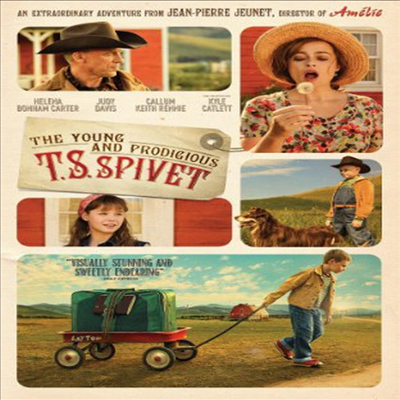 Young &amp; Prodigious Ts Spivet (스피벳:천재 발명가의 기묘한 여행)(지역코드1)(한글무자막)(DVD)