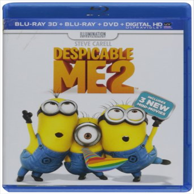 Despicable Me 2 (슈퍼배드 2)(한글무자막)(Blu-ray)