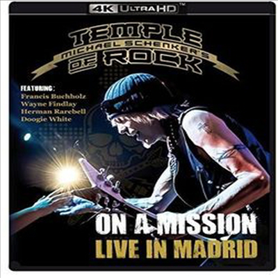 Michael Schenker&#39;s Temple Of Rock - On A Mission: Live In Madrid (4K Ultra HD)