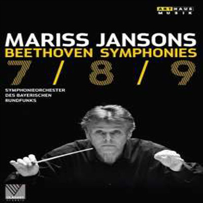 베토벤: 교향곡 7, 8, 9번 (Beethoven: Symphonies No.7, 8, 9)(DVD) - Mariss Jansons