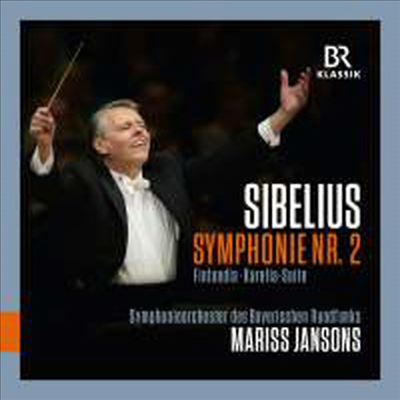 시벨리우스: 교향곡 2번 &amp; 핀란디아 (Sibelius: Symphony No.2 &amp; Finlandia, Op. 26)(CD) - Mariss Jansons