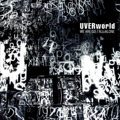 UVERworld (우버월드) - We Are Go / All Alone (CD+DVD) (초회생산한정반)