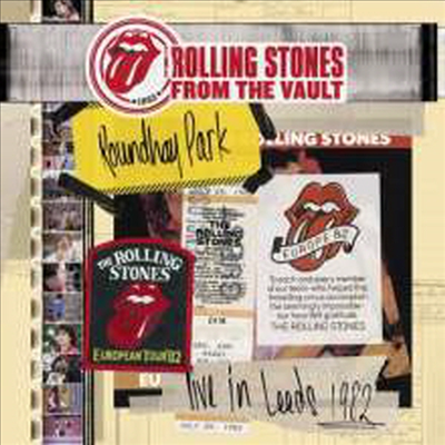 Rolling Stones - From The Vault: Live in Leeds 1982 (PAL방식)(DVD+2CD)(Digipack)