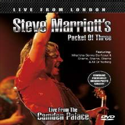 Steve Marriott&#39;s Packet Of Three - Live From London 1985 (NTSC)(All Region)(DVD)(Digipack) (2015)