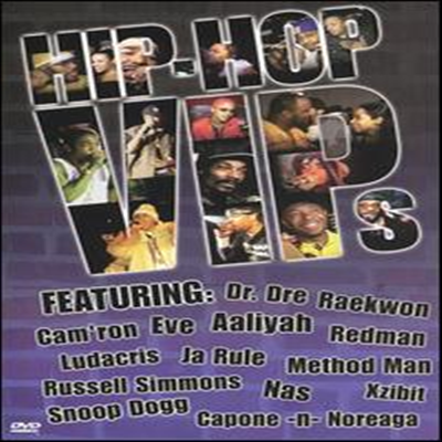 Aaliyah/ Black Rob/ Cam&#39;ron/ Capone -N- Noreaga/ Dr. Dre - Hip-Hop VIPs (지역코드1)(DVD)(2003)