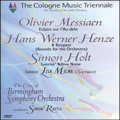쾰른 뮤직 트리엔날레 (Cologne Music Triennale- Messiaen / Henze / Holt / Rattle, Milne, City of Birmingham Symphony Orchestra) (지역코드1)(DVD)(2000) - Simon Rattle