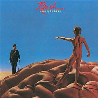 Rush - Hemispheres (Back To Black Series)(Free MP3 Download)(Gatefold Cover)(180g)(LP)