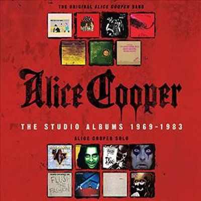 Alice Cooper - Studio Albums 1969-1983 (Remastered)(Deluxe Edition)(15CD Box Set)