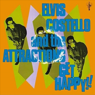 Elvis Costello - Get Happy (Back To Black Series)(Free MP3 Download)(Gatefold Cover)(180g)(2LP)