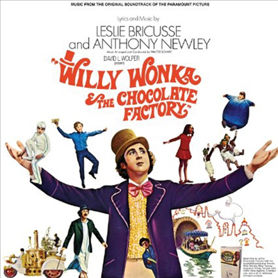 O.S.T. - Willy Wonka &amp; The Chocolate Factory (초콜릿 천국)(45th Anniversary Edition)(Golden LP)