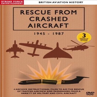 Rescue From Crashed Aircraft 1945-1987 (레스큐 프럼 크래쉬드 에어크래프트 1945-1987)(지역코드1)(한글무자막)(DVD)