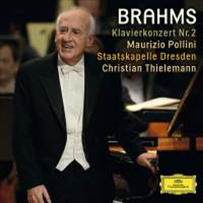 브람스: 피아노 협주곡 2번 (Brahms: Piano Concerto No.2 In B Flat, Op.83)(CD) - Maurizio Pollini