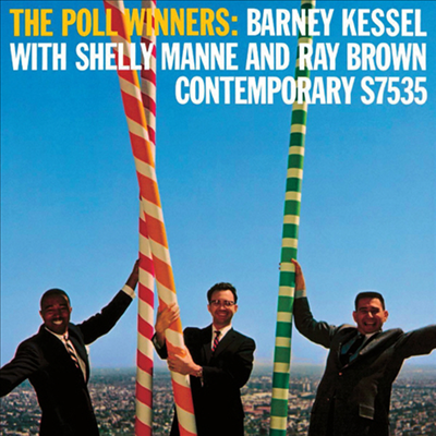 Barney Kessel/Shelly Manne/Ray Brown - Poll Winners (Remastered)(Limited Edition)(180g Audiophile Vinyl LP)(Back To Black Series)(MP3 Voucher)