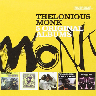 Thelonious Monk - 5 Original Albums (With Full Original Artwork) (5CD Box Set)