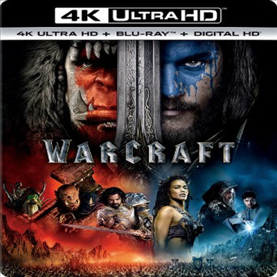 Warcraft (워크래프트: 전쟁의 서막) (한글무자막)(4K Ultra HD + Blu-ray + Digital HD)