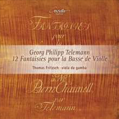 텔레만: 12개의 무반주 비올라 다 감바 환상곡 (Telemann: 12 Fantasien for Viola da gamba)(Digipack)(CD) - Thomas Fritzsch
