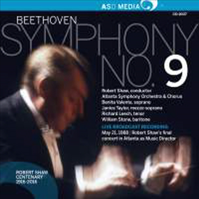 베토벤: 교향곡 9번 '합창' (Beethoven: Symphony No. 9 in D minor, Op. 125 'Choral')(CD) - Robert Shaw