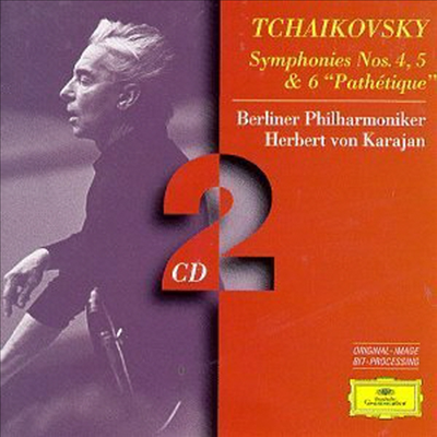 차이코프스키 : 교향곡 4-6번 (Tchaikovsky : Symphony Nos.4-6) (2CD) - Herbert Von Karajan