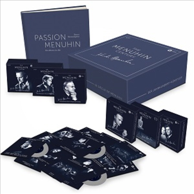 세기의 바이올리니스트 - 예후디 메뉴인 워너 녹음전집 (The Menuhin Century Violinist - Yehudi Menuhin on Warner Classics) (Ltd. Ed)(80CD + 11DVD Boxset) - Yehudi Menuhin