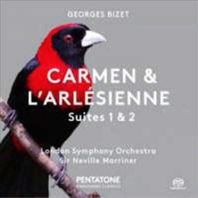 비제: 카르멘 모음곡 & 아를르의 여인 모음곡 (Bizet: Carmen Suites & L'Arlesienne Suites) (SACD Hybrid) - Neville Marriner