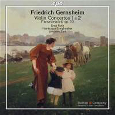 게른스하임: 바이올린 협주곡 1번 & 2번 (Gernsheim: Violin Concertos Nos.1 & 2)(CD) - Linus Roth