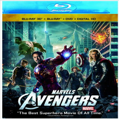 Marvel's The Avengers (어벤져스)(한글무자막)(Blu-ray 3D)