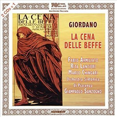 조르다노: 어릿광대의 만찬 (Giordano: La Cena delle Beffe) (2CD) - Marco Chingari