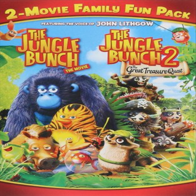 Jungle Bunch 2-Movie Family Fun Pack (The Secret Life of Pets Fandango Cash Version) (정글번치)(지역코드1)(한글무자막)(DVD)