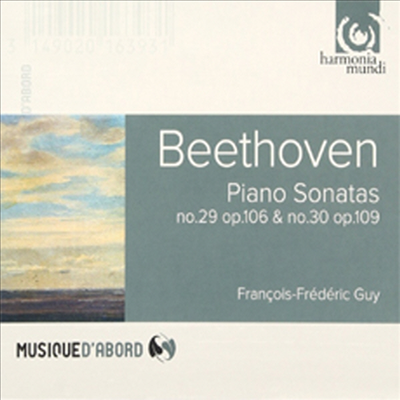 베토벤: 피아노 소나타 29번 '함머클라비어' & 30번 (Beethoven: Piano Sonatas Nos.29 'Hammerklavier' & 30)(CD) - Francois-Frederic Guy