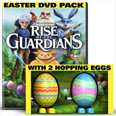 Rise Of The Guardians: Limited Edition - Easter DVD Pack (With 2 Hopping Toy Eggs) (가디언즈)