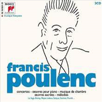위대한 프랑스 음악 - 프랑시스 풀랑 (Un Siecel De Musique Fracaise - Francis Poulenc) (2CD) - Stephane Deneve