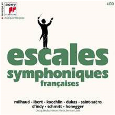 프랑스의 위대한 관현악 작품집 (Escales Symphoniques Francaises) (4CD Boxset) - Charles Munch